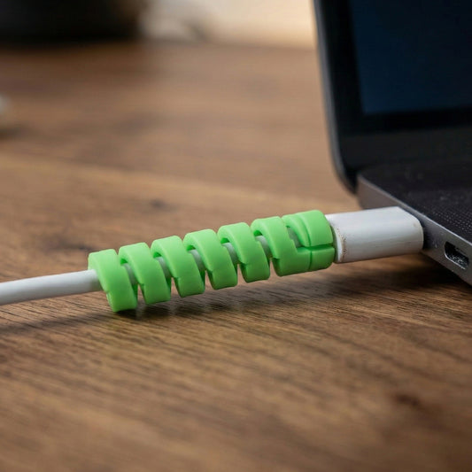 Spiral Cable Protector For Charger Cable (1 Pc)