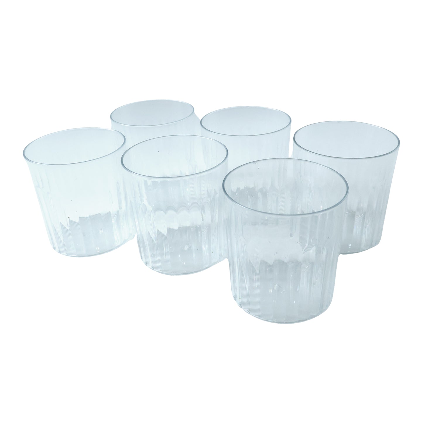 Premium Transparent Drinking Glass Set (6 Pc Set 300 Ml Approx)