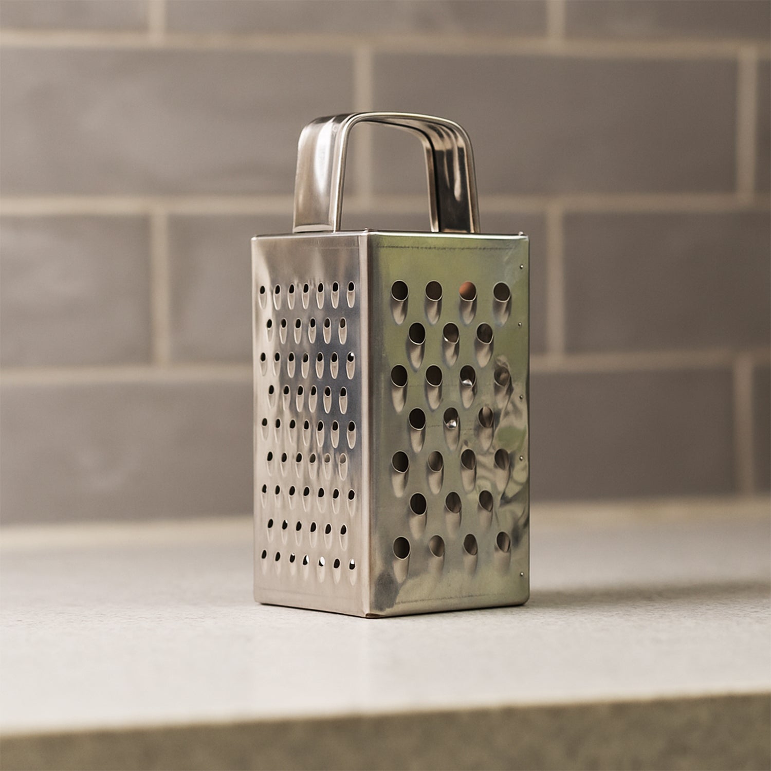 Supermom Premium 4-in-1 Stainless Steel Compact Grater And Slicer