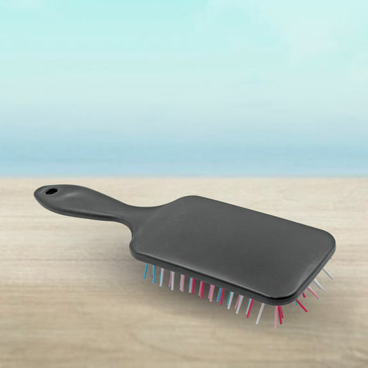8482 Massage Comb Massage Hair Brush Ergonomic Matt Disappointment For Straight Curly Hair Cushion Curly Hair Comb For Detangling Professional Comb For Men And Women For All Hair Types Home Salon Diy Hairdressing Tool  (1 Pc)