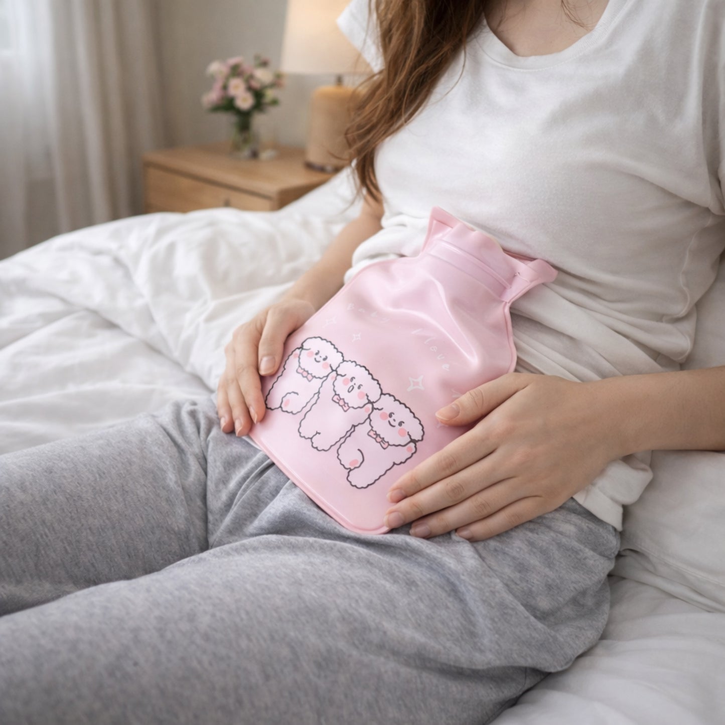 Cute Printed Mini Hot And Cold Water Bag 15 X 9 Cm (1 Pc)