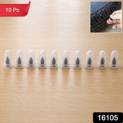 Car  Biketire Puncture Repair Nail Screw (10 Pc Black)