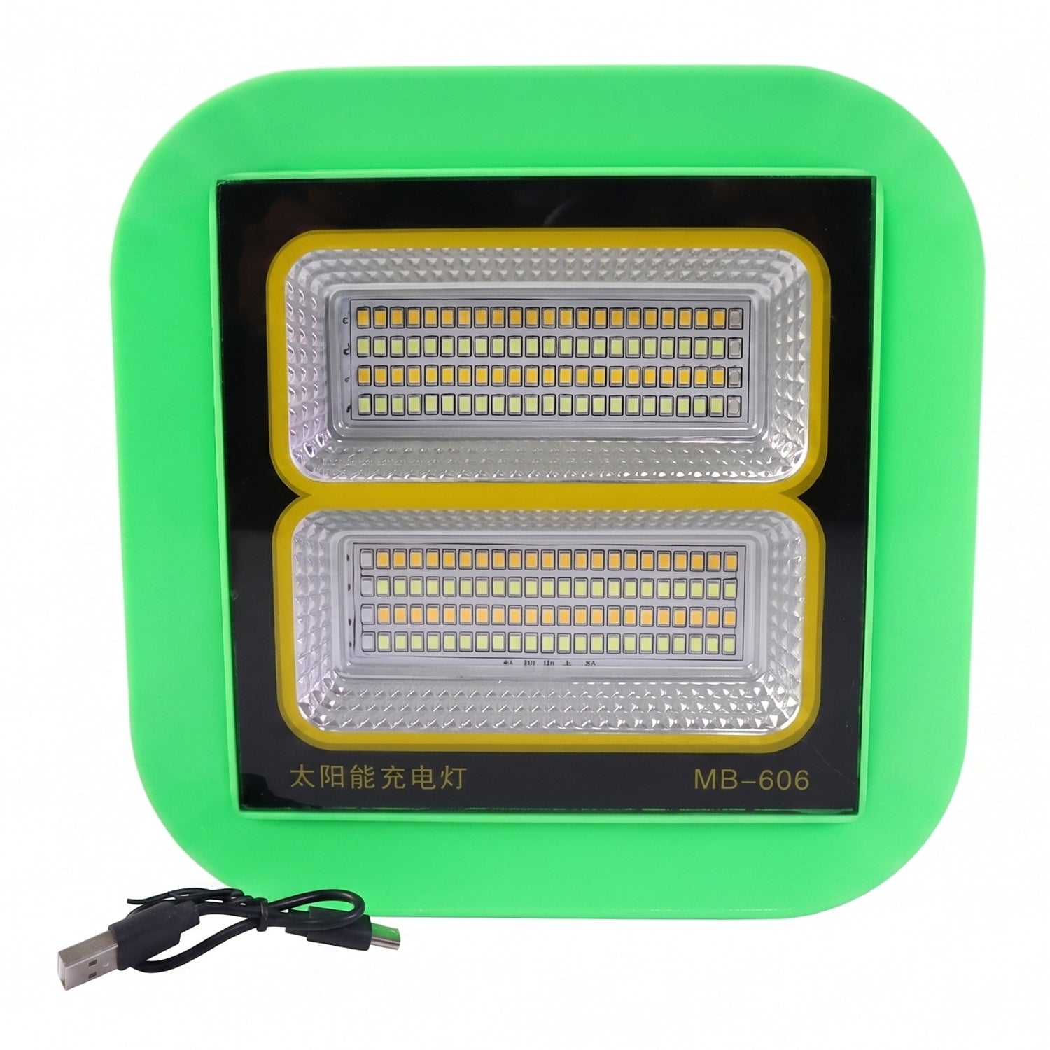 Solar Rechargeable Led Flood Light  Portable Outdoor Illumination