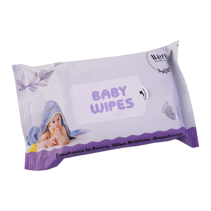 Travel Fresh Baby Wet Wipes Pack Gentle Soft Cleansing For Babies (1 Pack)