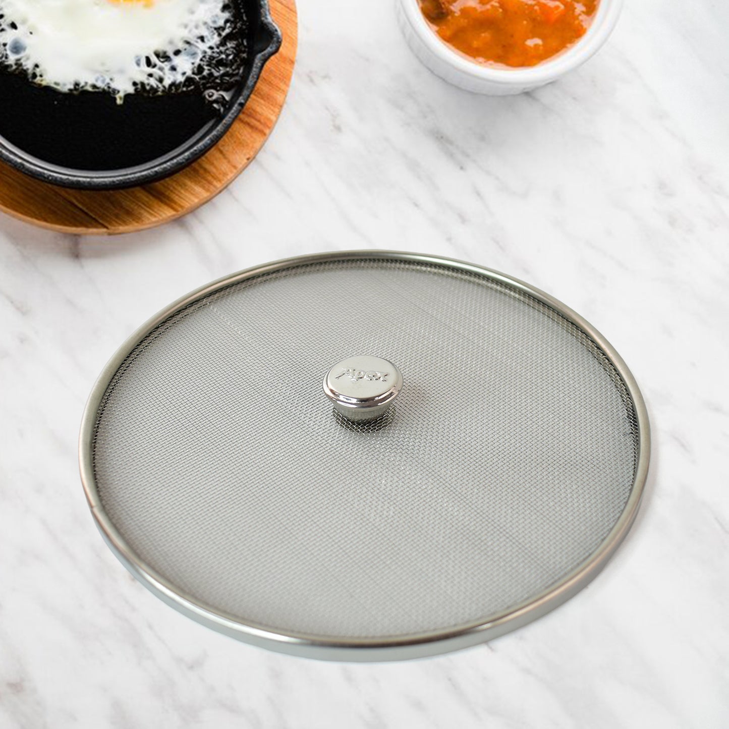 Apex Stainless Steel Mesh Net Cover For Cooking (1 Pc)