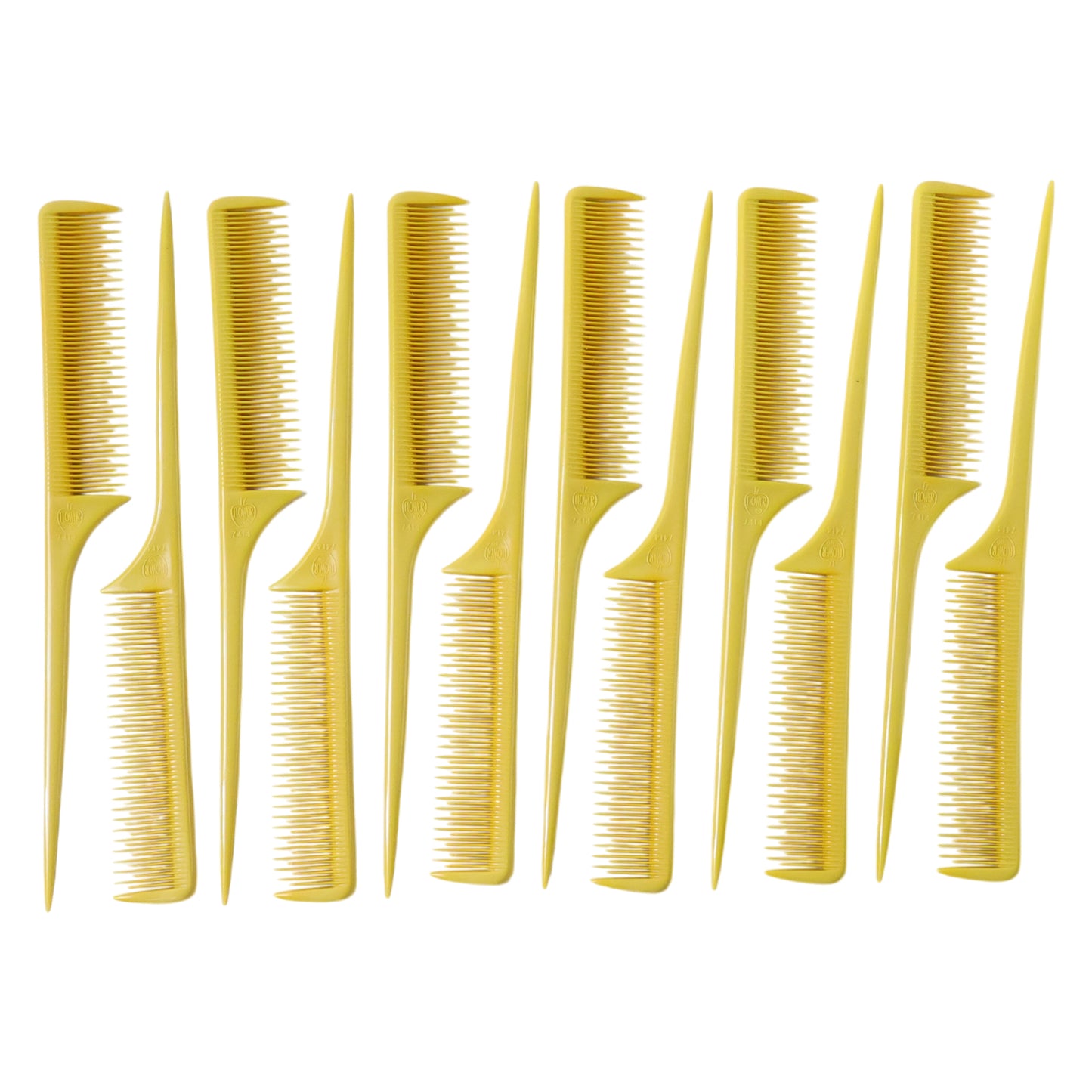 Professional Tail Comb Set For Hair Styling (12 Pc Set)