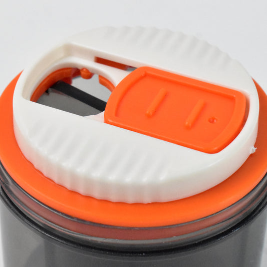 Plastic 4 Section Pill Box Organizer (1 Pc  Mix Color)