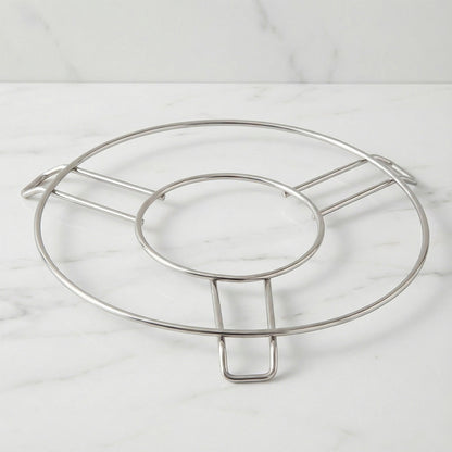 Stainless Steel Round Table Ring Hot Pot Stand (1 Pc)