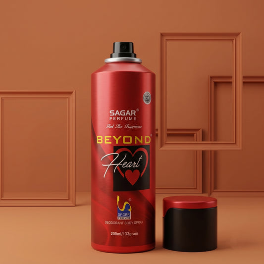 Sagar Beyond Heart Perfume Body Spray Deodorant For Men (200 Ml)