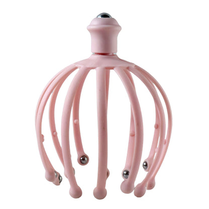 Manual Head Scalp Massager With Rolling Ball Tips (1 Pc)