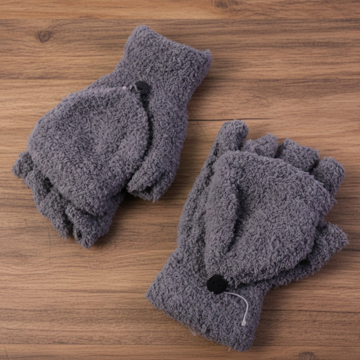 Winter Fingerless Gloves  Soft Warm Hand Gloves For Men  Women  (1 Pair)