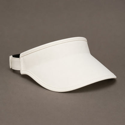 Women’s Adjustable Wide Brim Sun Visor Cap for Outdoor Summer Use (Random Color 1 PC)