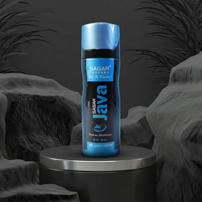 Sagar Java Perfume Body Spray Deodorant For Men (200 Ml)