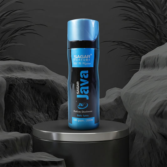 Sagar Java Perfume Body Spray Deodorant For Men (200 Ml)