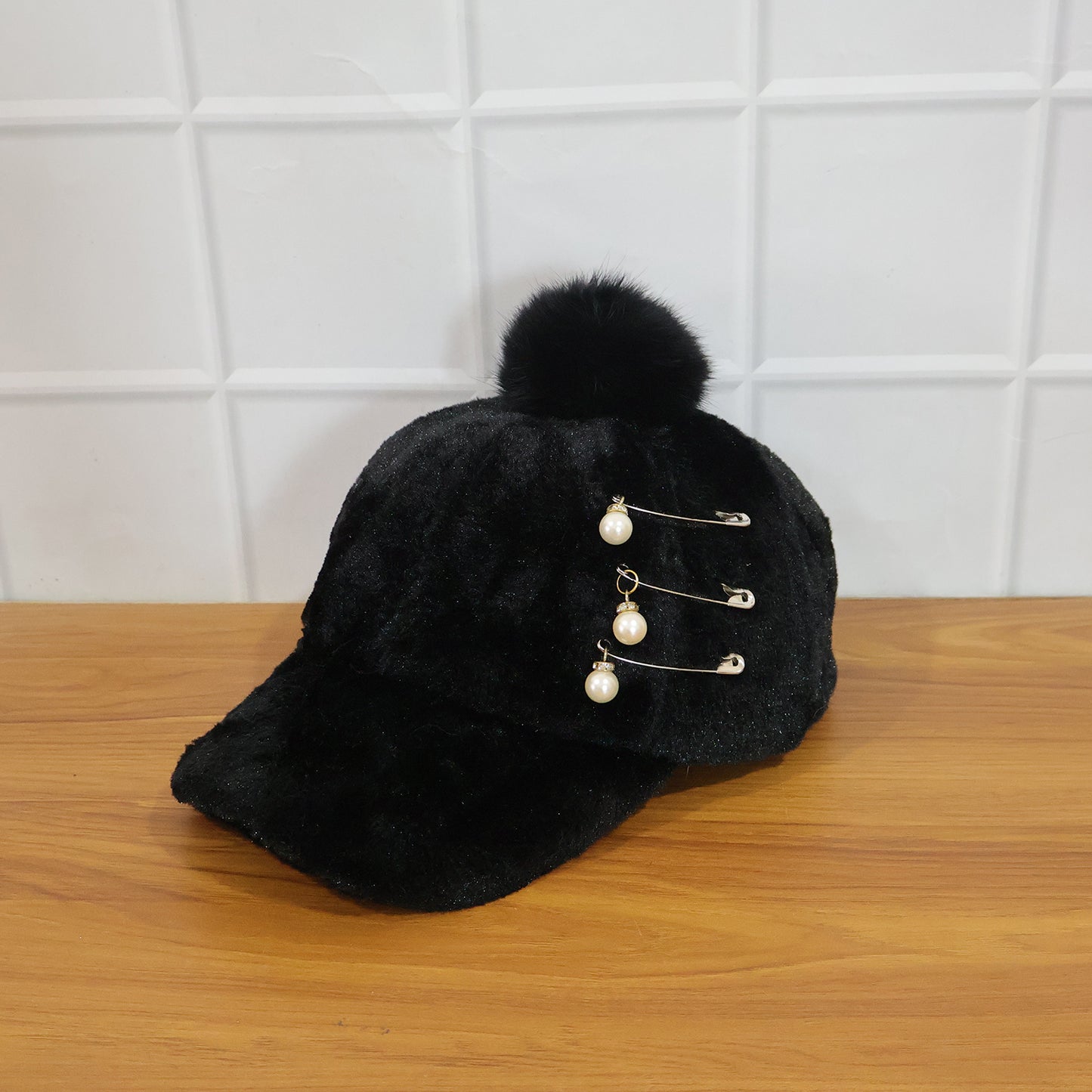 Elegant Winter Fur Cap For Women (1 Pc)