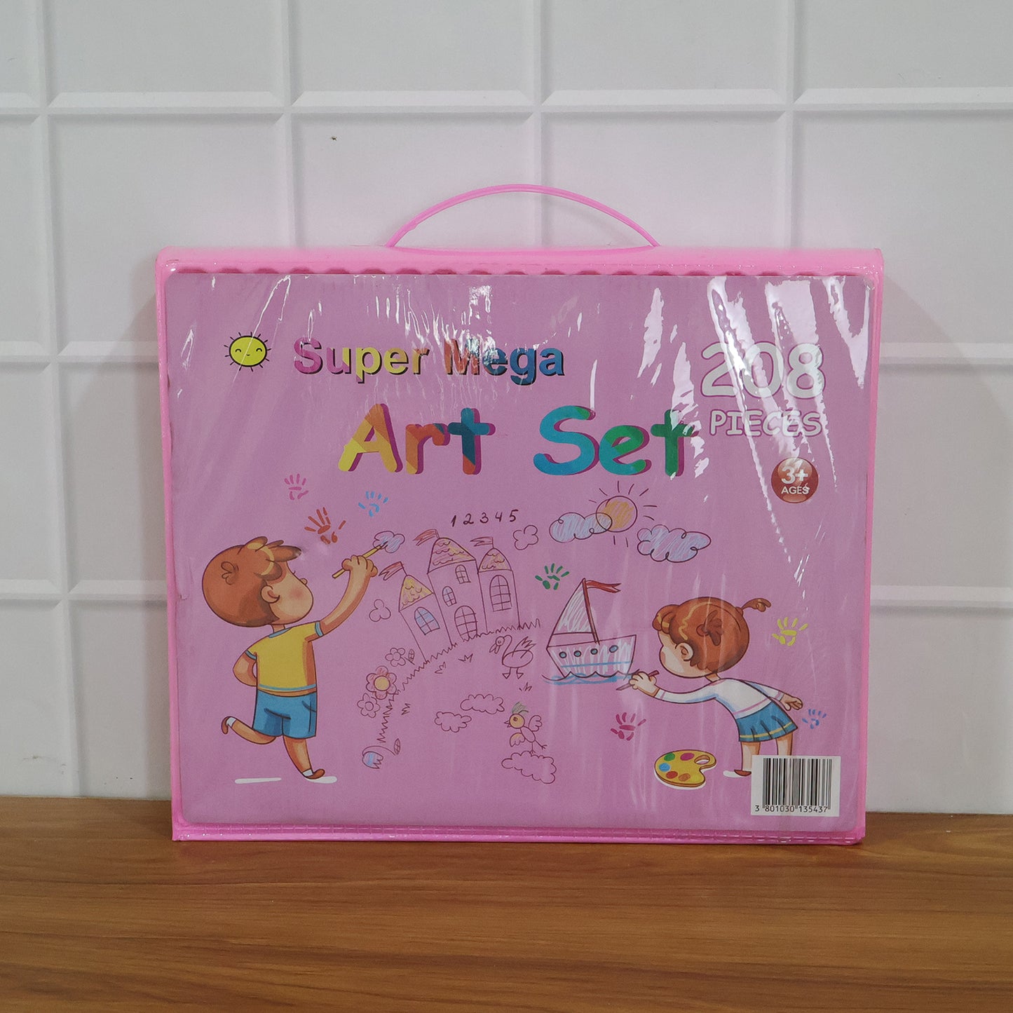 Super Mega Art  Craft Drawing Coloring Kit (208 Pc)