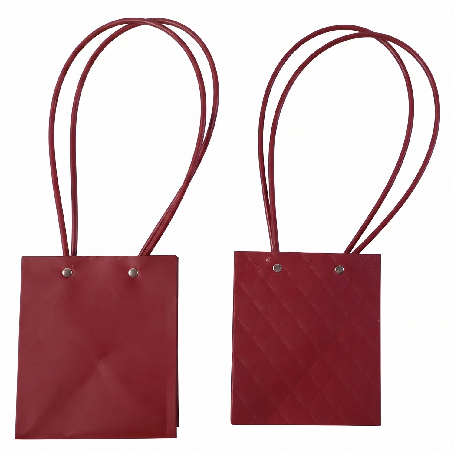 Stylish Foldable Flower Packaging Bag With Handle For Bouquet And Gifting (1 Pc)