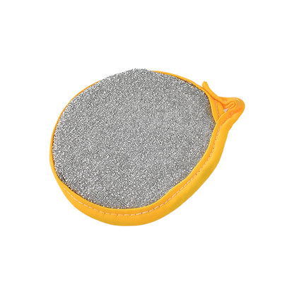 Double Side Dishwashing Sponge Dish Washing Brush (1 Pc)