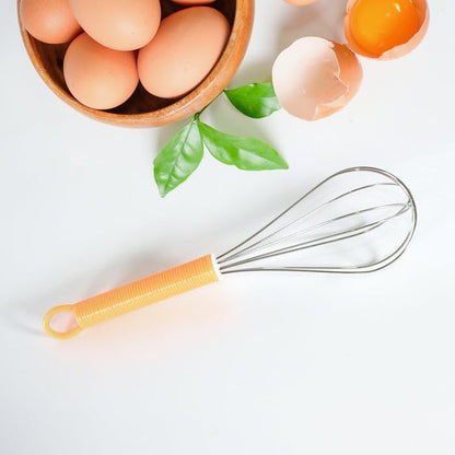 Combo of Steel Potato Masher, Manual Whisk Mixer, Spatula, Pastry Brush & Power-Free Blender – Easy-to-Use Cooking Essential Kitchen Tools for Cooking, Baking, and Mixing