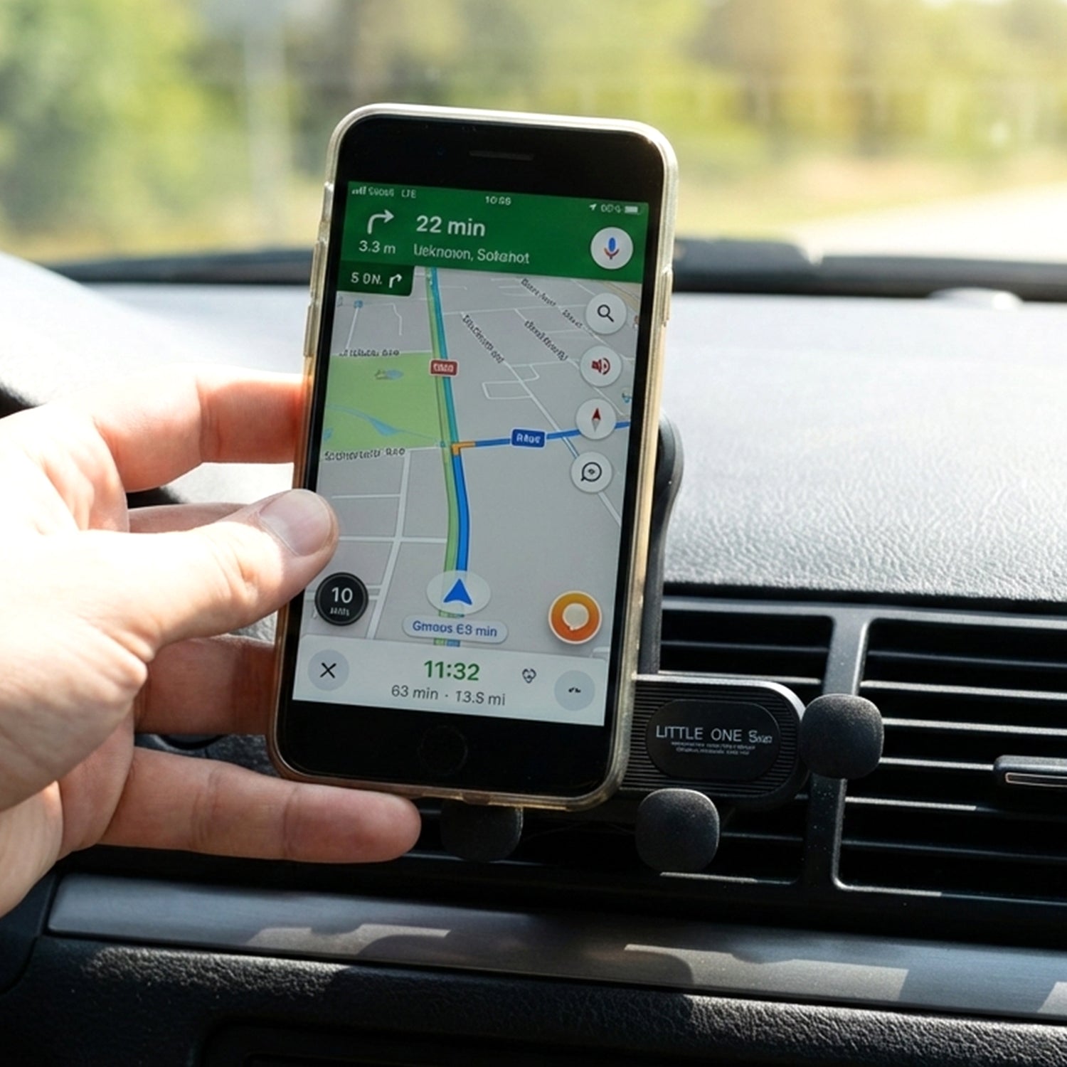 Universal Car Air Vent Mobile Phone Holder (1 Pc)