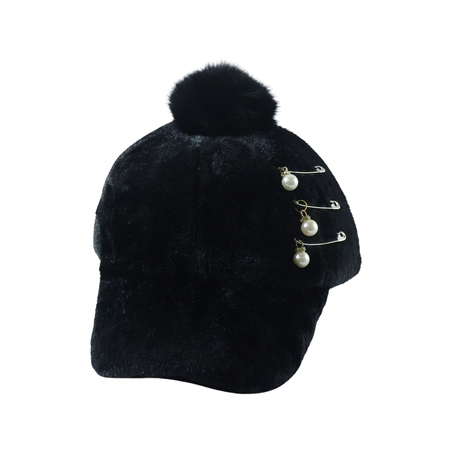 Elegant Winter Fur Cap For Women (1 Pc)