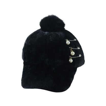Elegant Winter Fur Cap For Women (1 Pc)