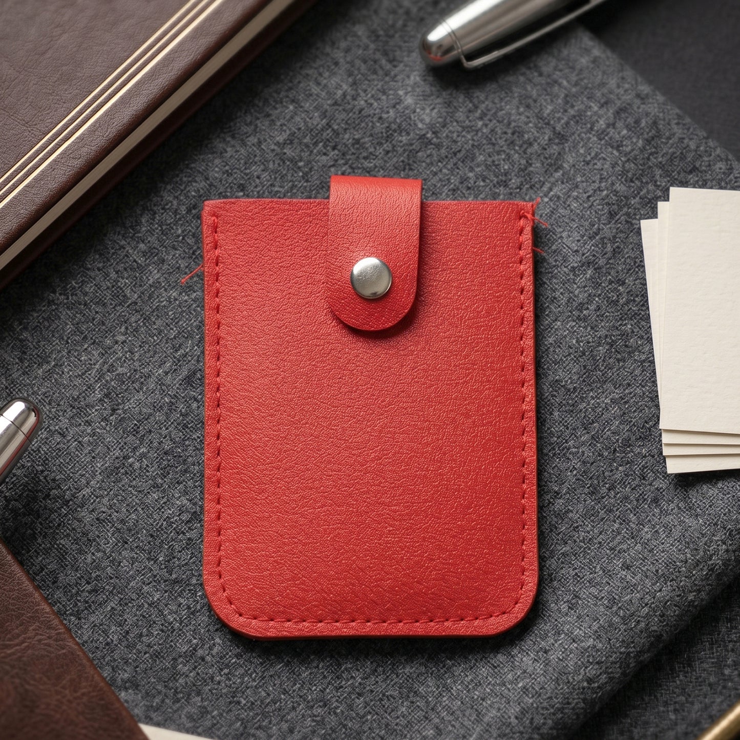 Small Card Holder Wallet Compact Slim Credit Card Case Money Organizer (1 Pc)