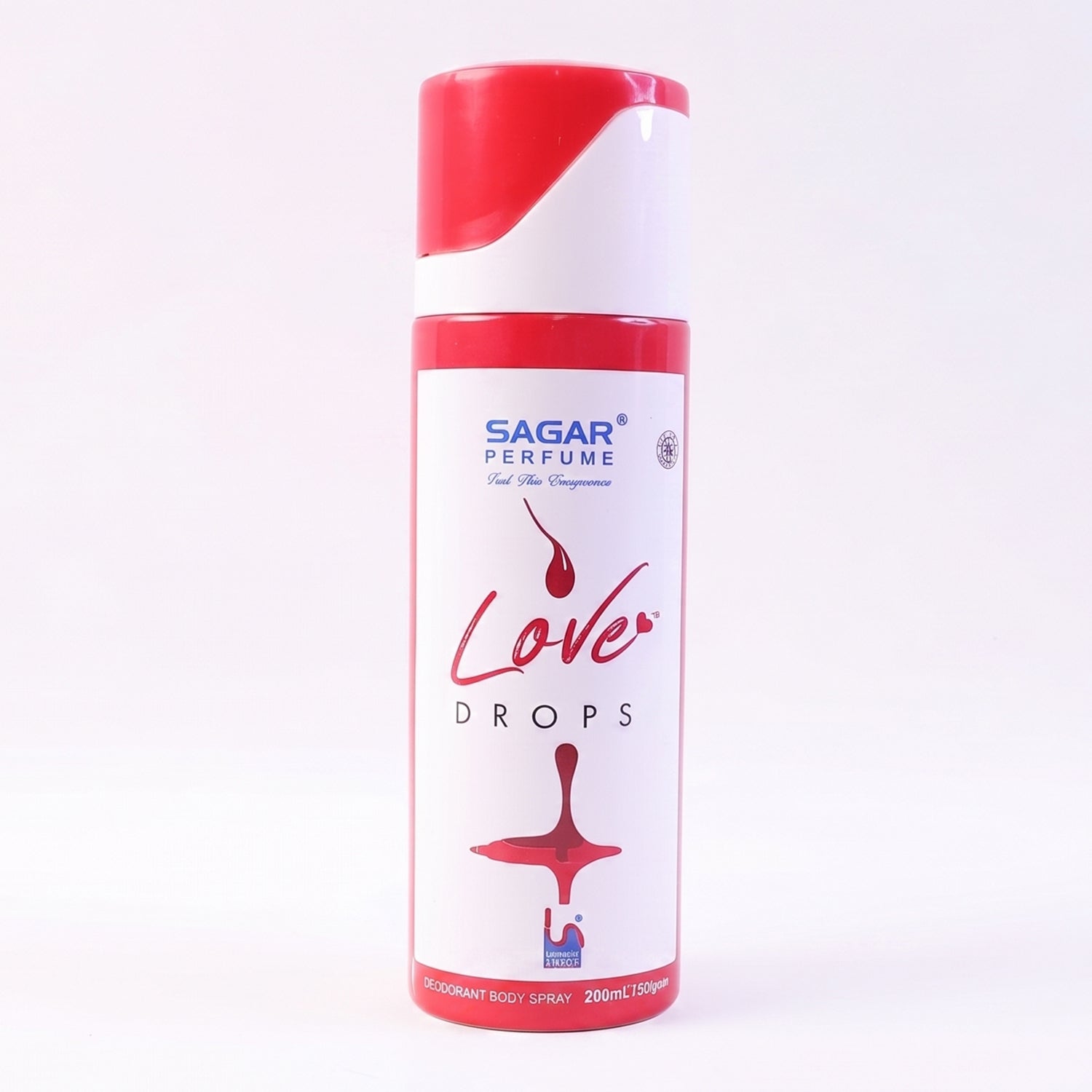 Sagar Love Drops Perfume Deodorant Body Spray Long Lasting (200 Ml)