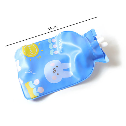 Cute Cartoon Reusable Hot And Cold Water Bag (1 Pc 15x9 Cm)
