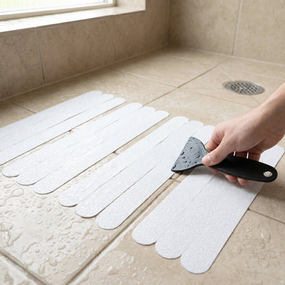 Anti Slip Bath Strips  Safe Bathing With Invisible Grip