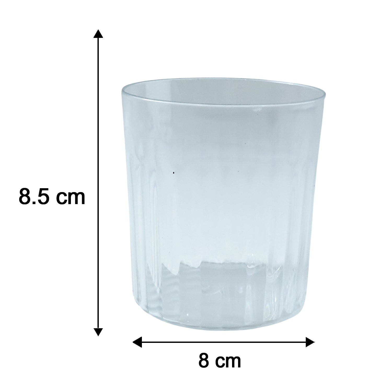 Premium Transparent Drinking Glass Set (6 Pc Set 300 Ml Approx)
