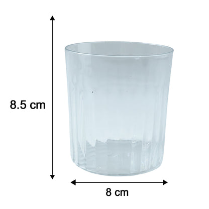 Premium Transparent Drinking Glass Set (6 Pc Set 300 Ml Approx)