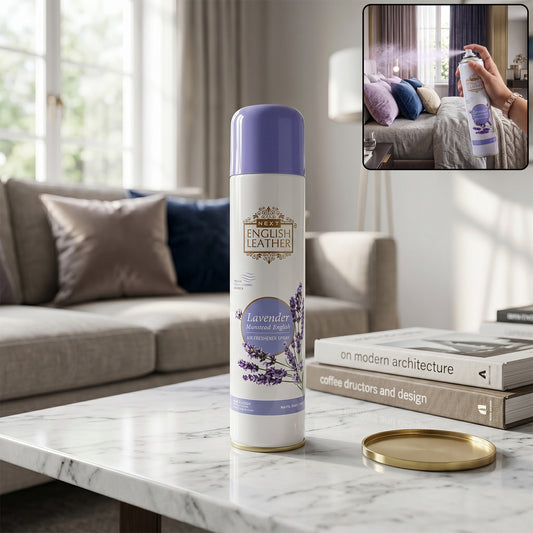 Next English Leather Lavender Air Freshener Spray For Home Office Room (220ml)