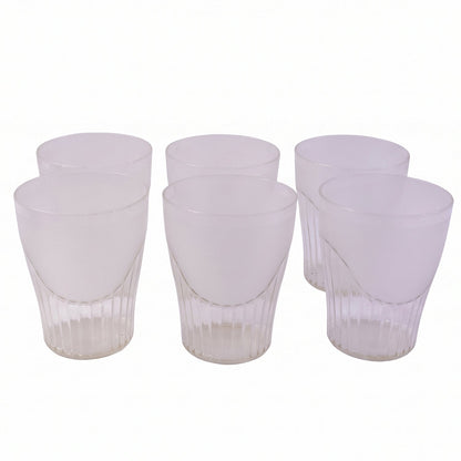 Classic Plastic Juice Glass Set Unbreakable Water Tumbler For Home (6 Pc Set)