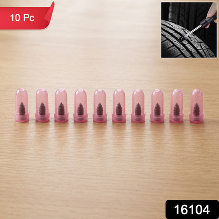 Car  Biketire Puncture Repair Nail Screw (10 Pc Pink)