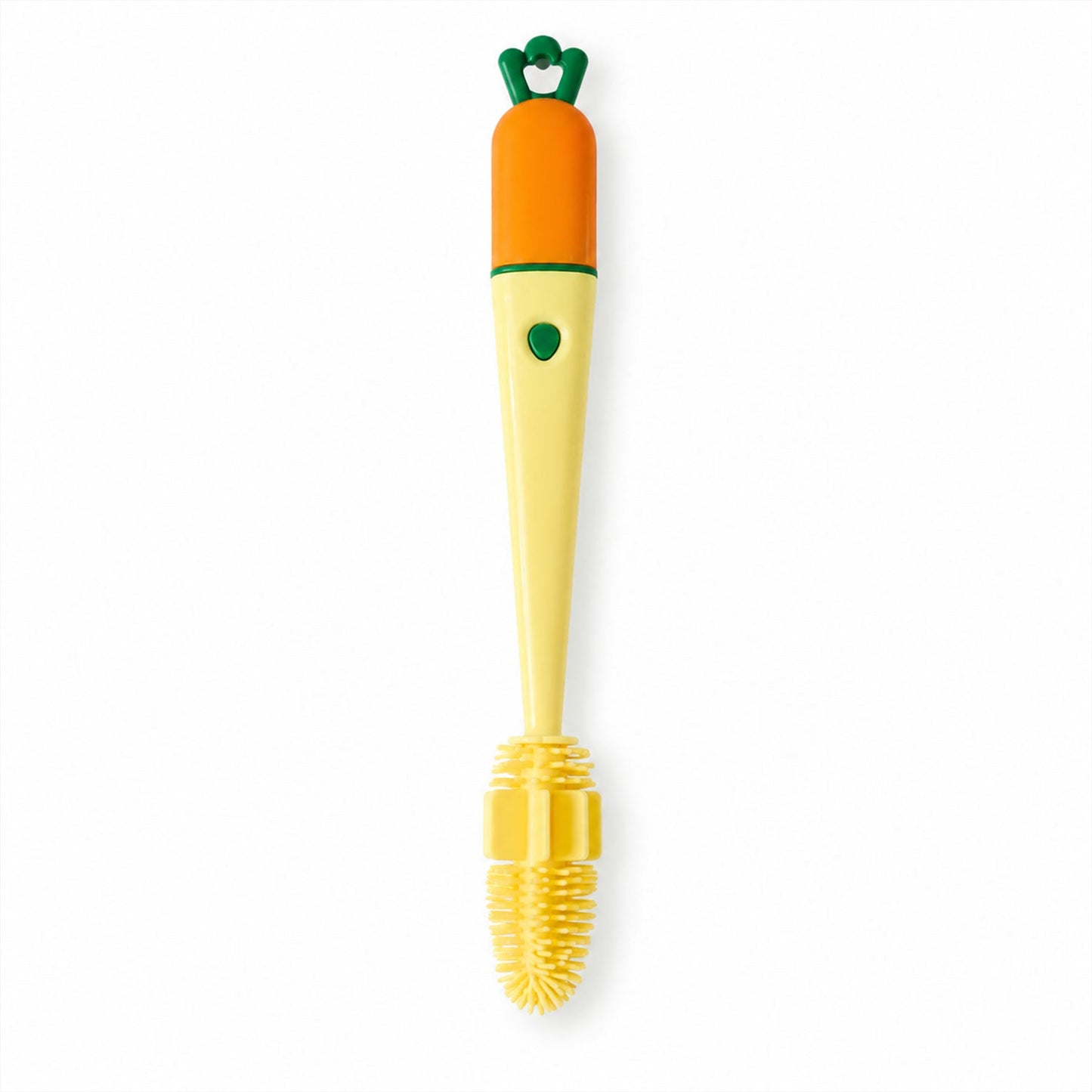 4 In 1 Silicone Bottle Cleaning Brush With Nipple Brush Long Handle (1 Pc)