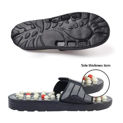 Acupressure Foot Massage Slippers Reflexology Massager- Yoga Paduka