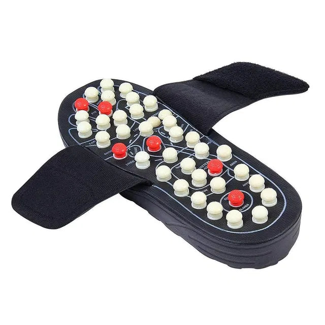 Acupressure Foot Massage Slippers Reflexology Massager- Yoga Paduka