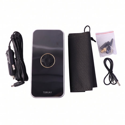 Portable Electric Car Tyre Air Pump  Rechargeable Wireless Inflator (1 Set)