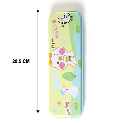 Cute Cartoon Geometry Box Stationery Set (1 Set)