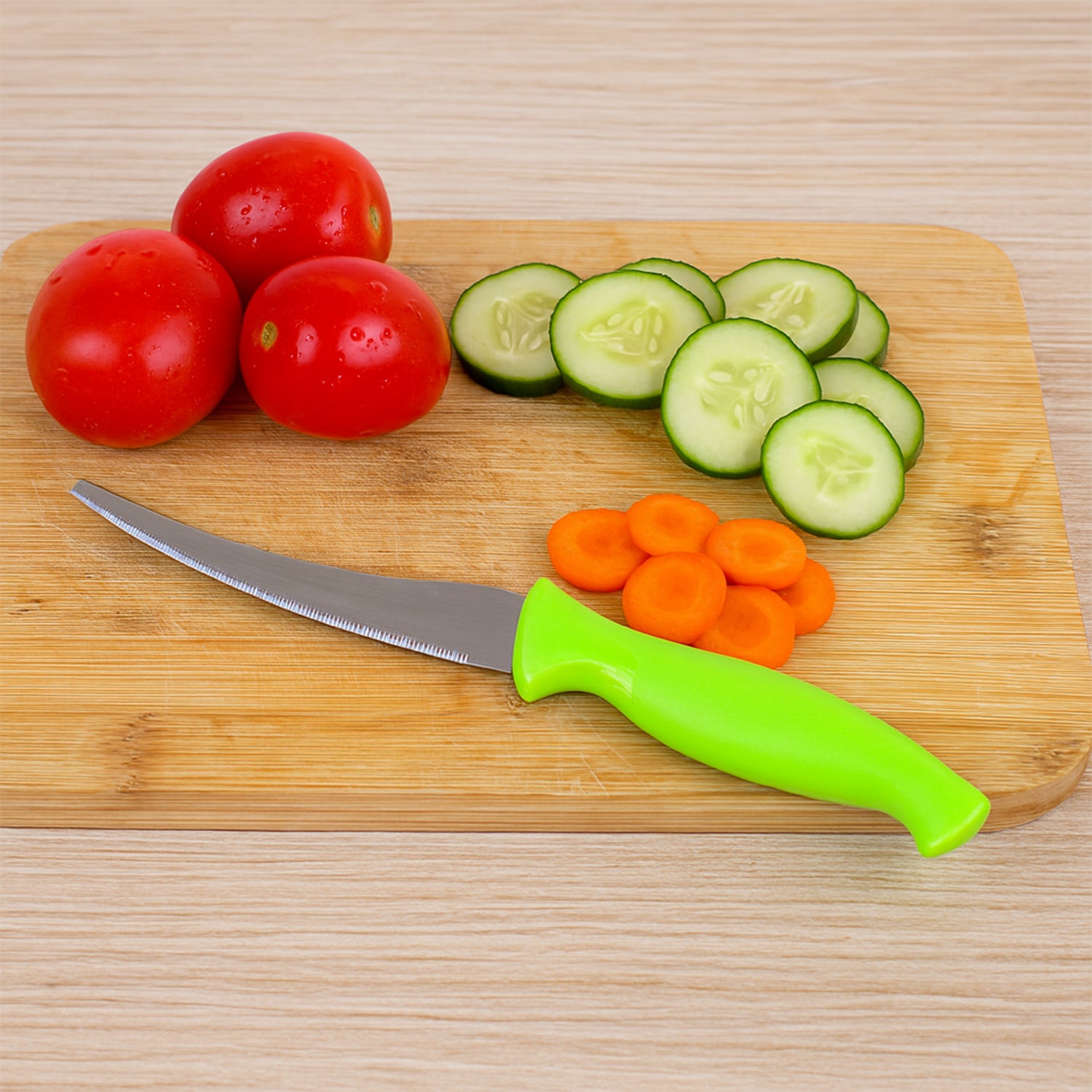 Premium Quality Multipurpose Kitchen Knife With Soft Ergonomic Handle (1 Pc)