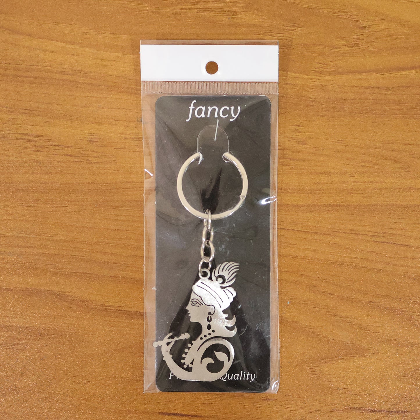 Premium Metal Krishna Face Keychain 1 Pc