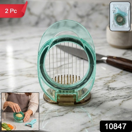 Multifunction Vegetable Cutter Slicer Set (2 Pc Set)