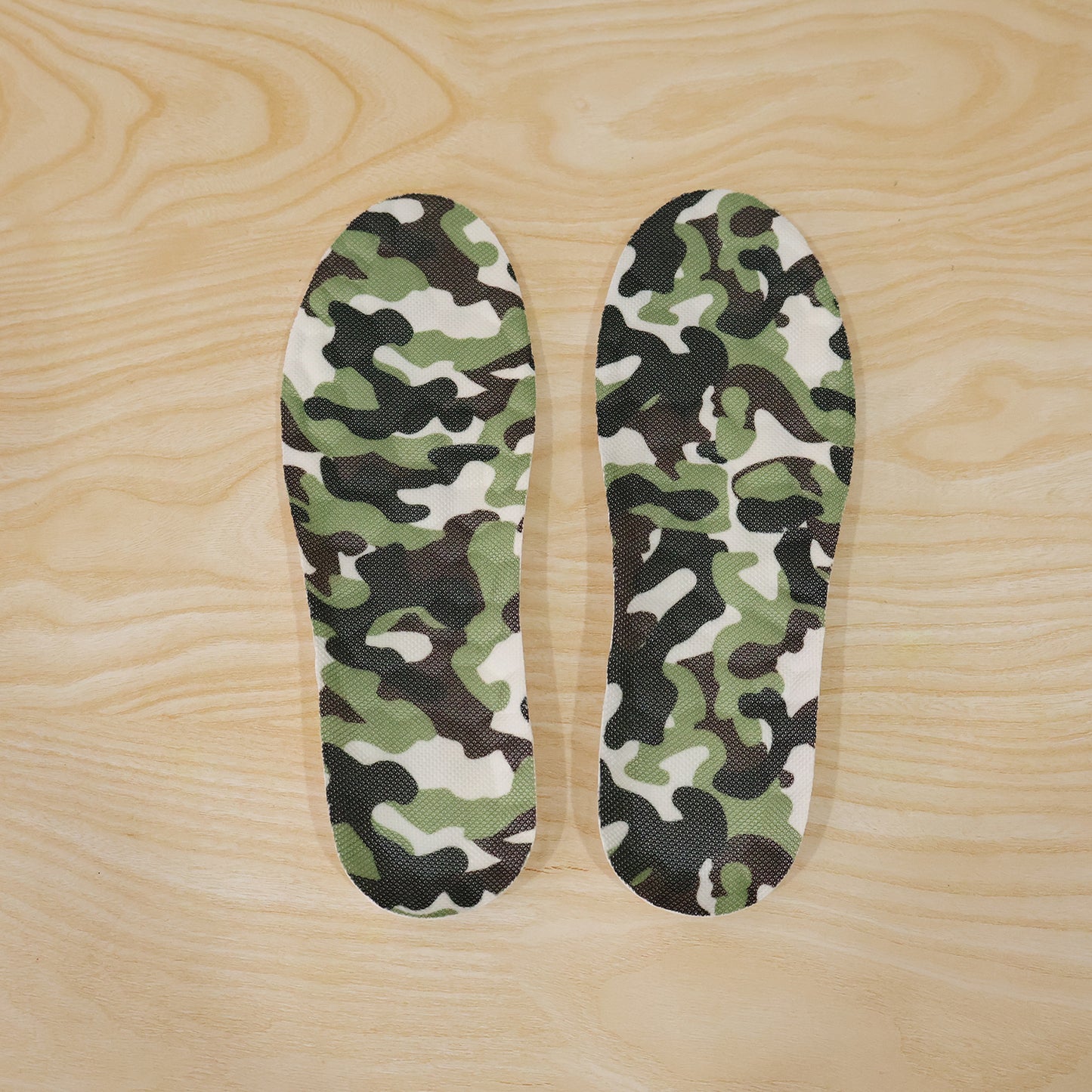 Camouflage Comfort Shoe Insoles Soft Cushion (1 Pair 35 To 38 Size)
