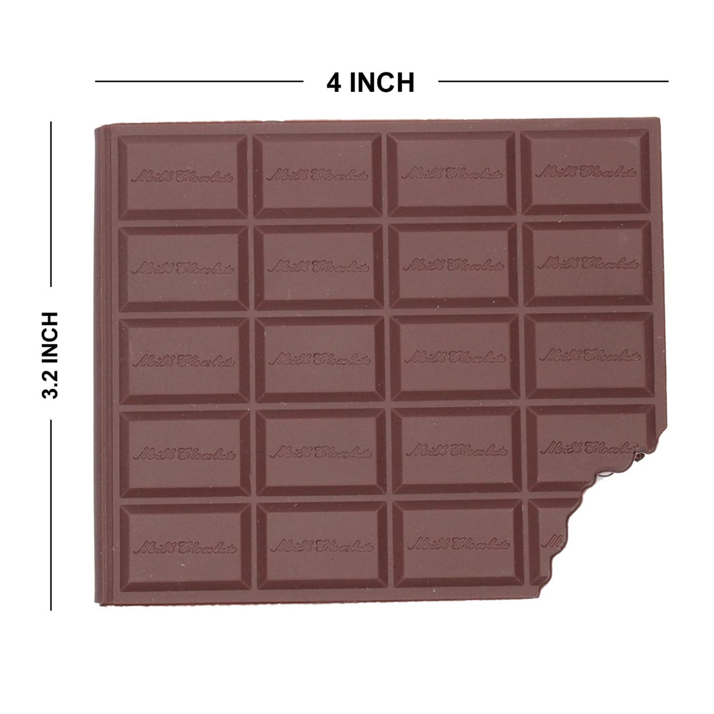 Chocolate Shaped Notebook  Diary 60 Pages (1 Pc)
