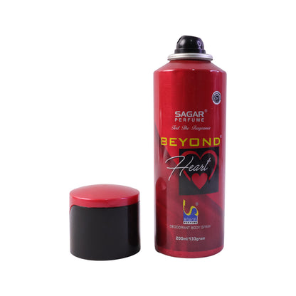 Sagar Beyond Heart Perfume Body Spray Deodorant For Men (200 Ml)