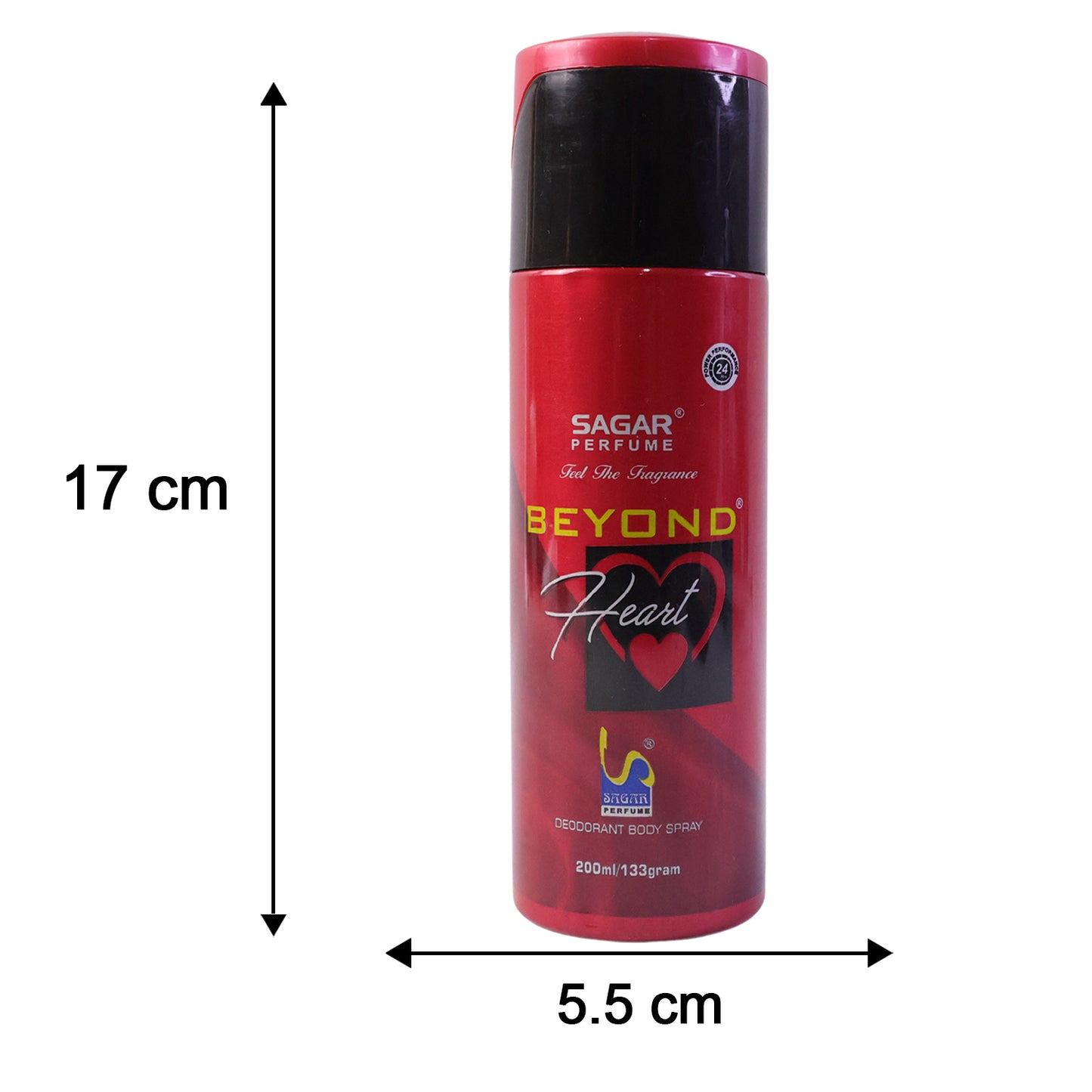 Sagar Beyond Heart Perfume Body Spray Deodorant For Men (200 Ml)