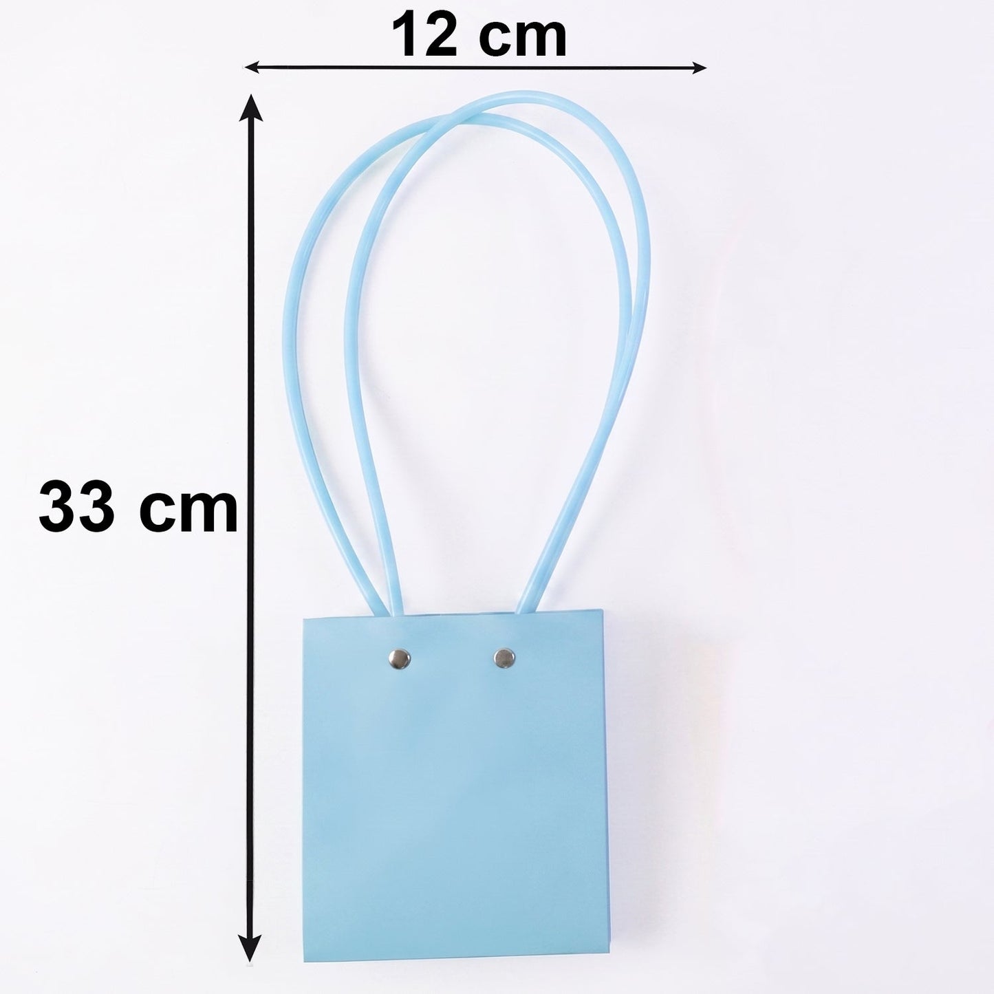 Stylish Foldable Flower Packaging Bag With Handle For Bouquet And Gifting (1 Pc)