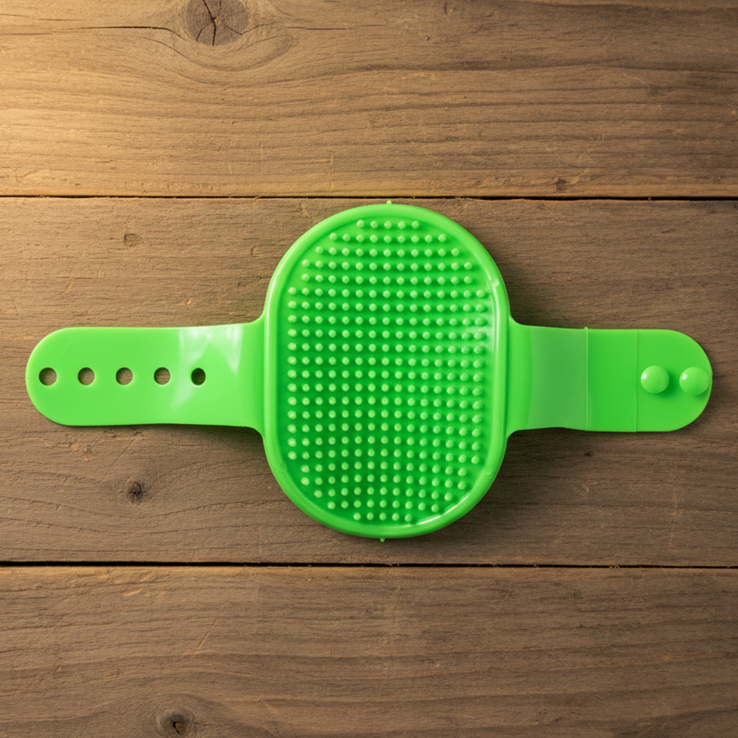 Pet Grooming Bath Brush With Adjustable Hand Strap For Dogs  Cats (1 Pc)