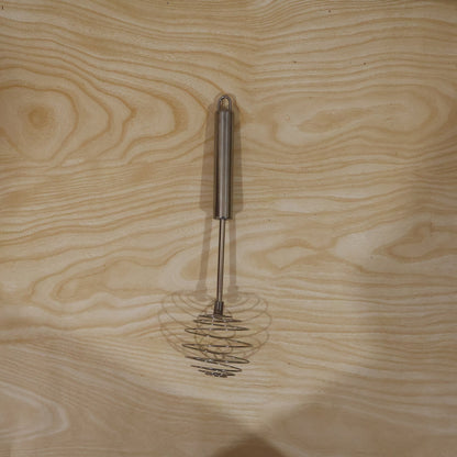 Stainless Steel Large Round Spring Whisk Egg Beater For Kitchen Cooking (1 Pc)